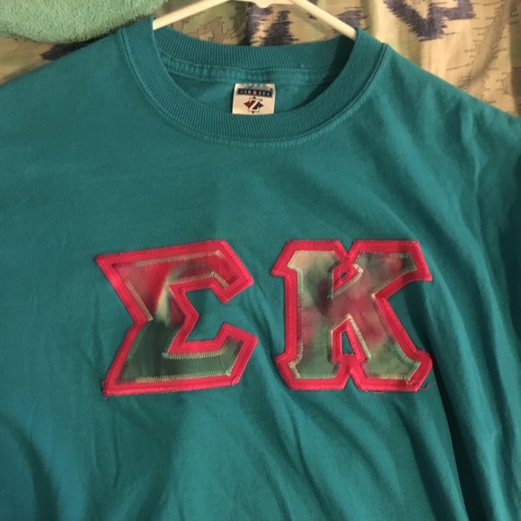 sigma kappa letter shirts